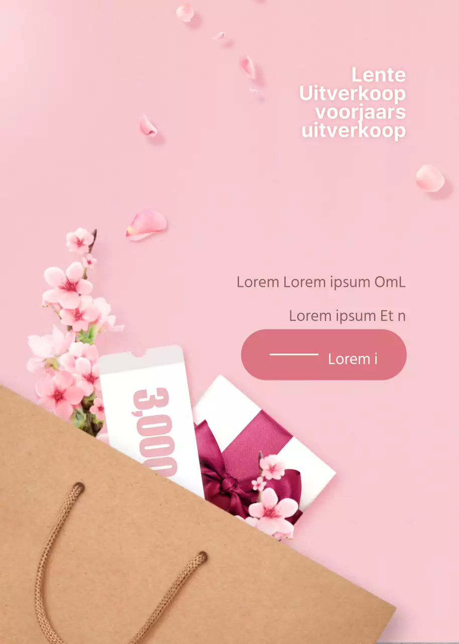 De voorjaarsuitverkoop begint