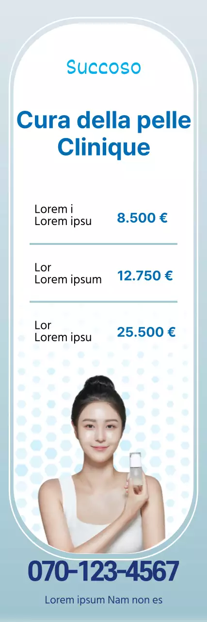 Prezzi della clinica Blue Plastic Surgery Skincare