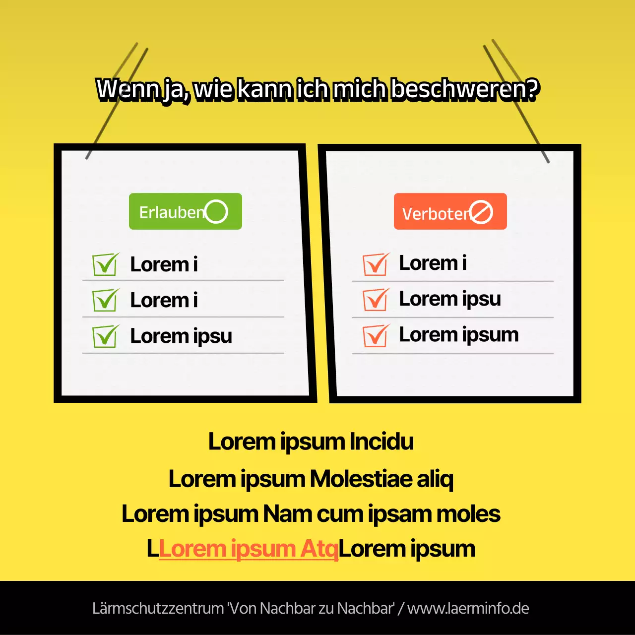 Wie man mit Zwischengeräuschen mit Knalleffekten in Marineblau und Orange umgeht