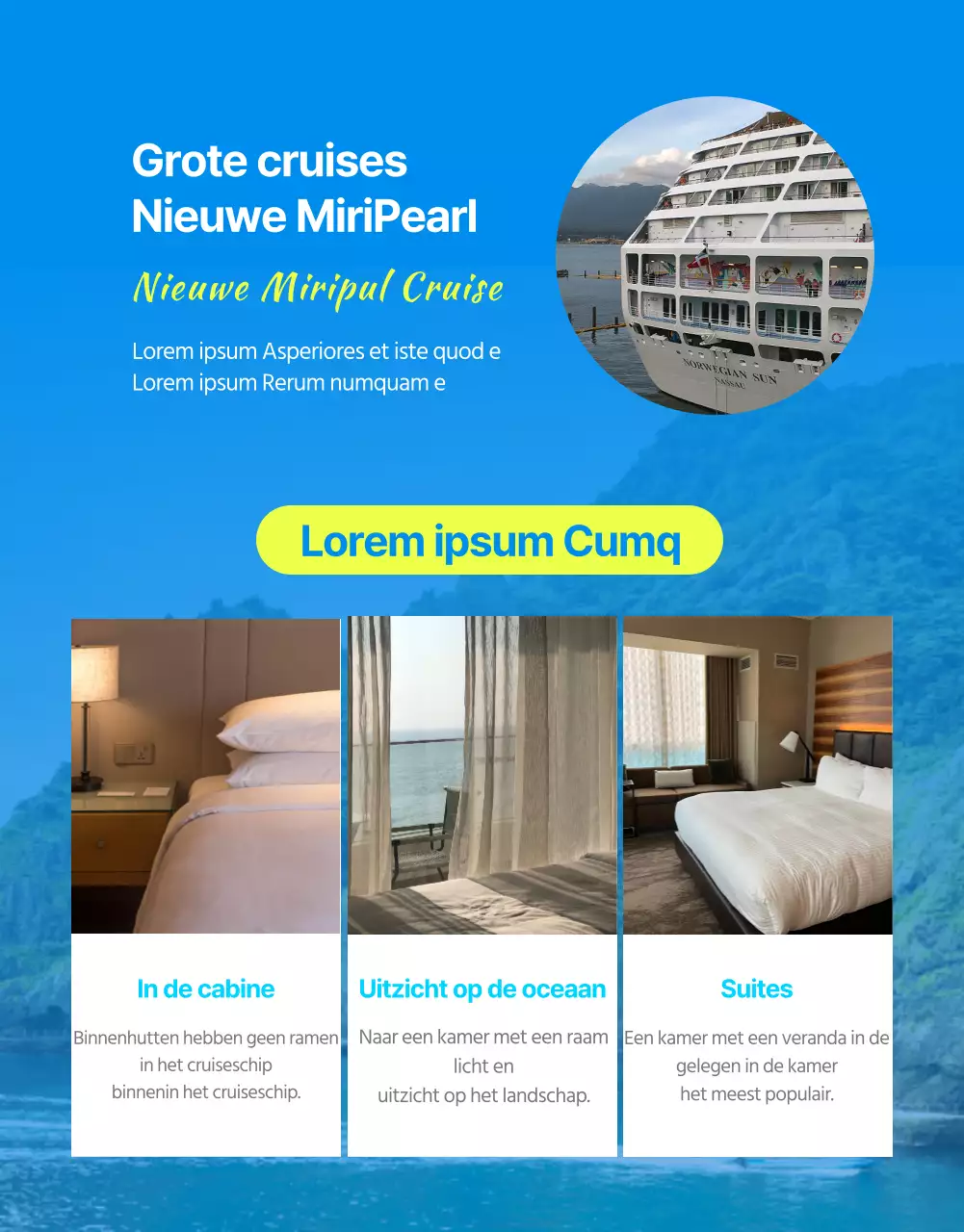 Cruise naar Wollongong in koele kleuren