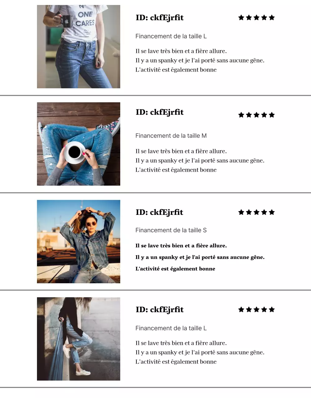 WadizAccessoires de modeDétails