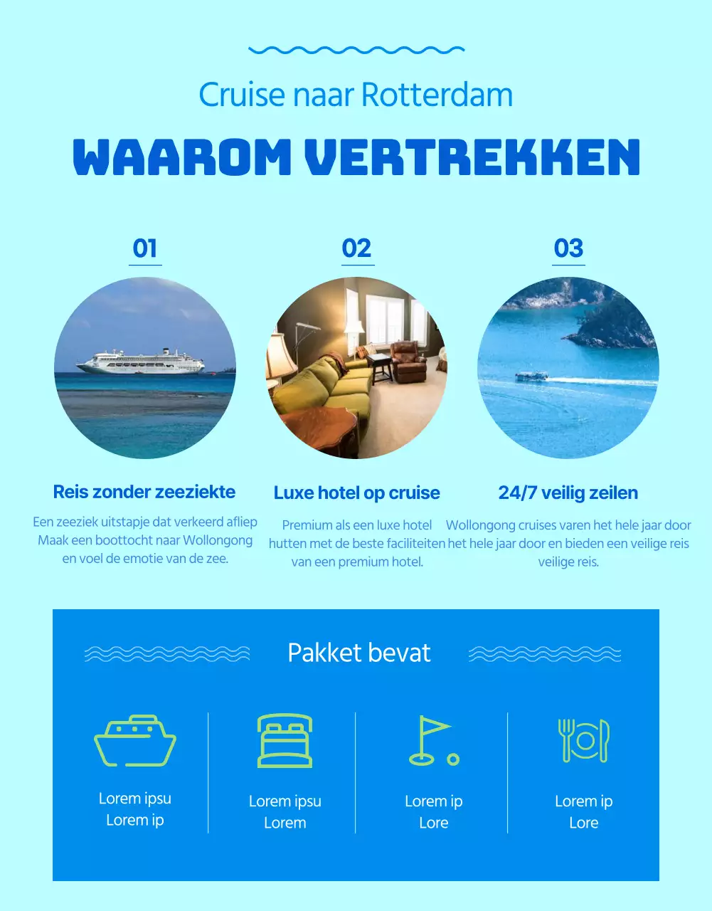 Cruise naar Wollongong in koele kleuren