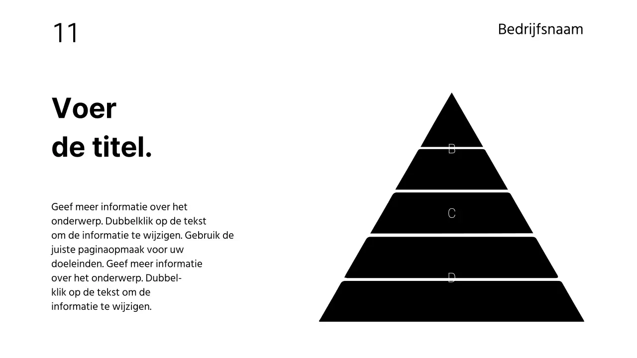 Verkoop bedrijfspresentaties