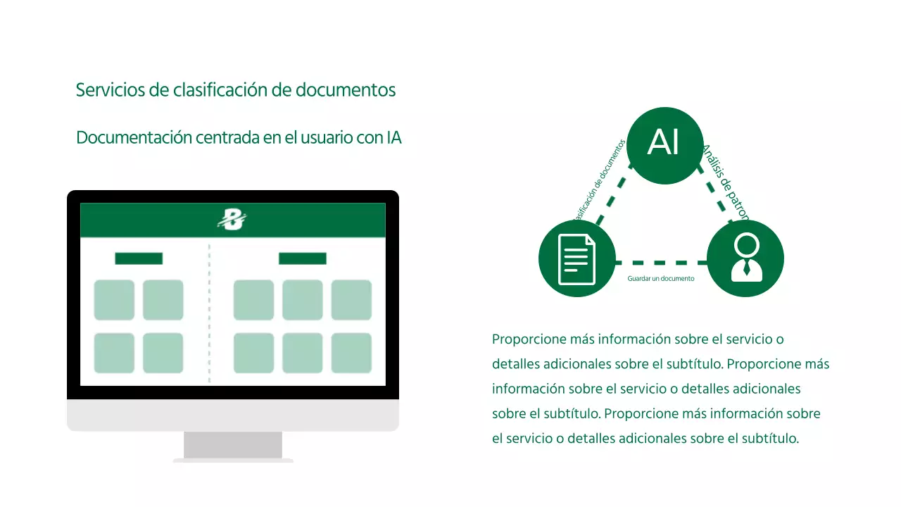 Guía de servicio verde, limpia y resistente