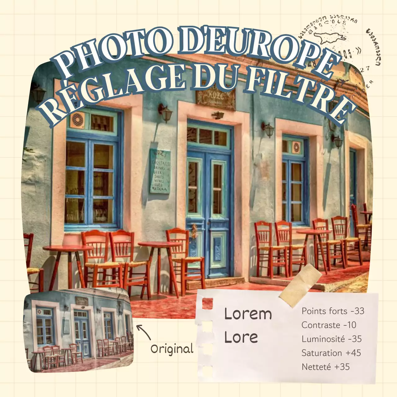 Introduction de la correction émotionnelle européenne jaune-vert, émotionnelle