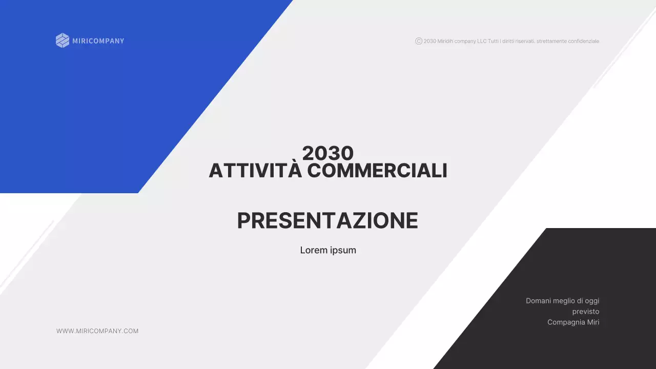Rapporto con motivo diagonale e tonalità nero-blu