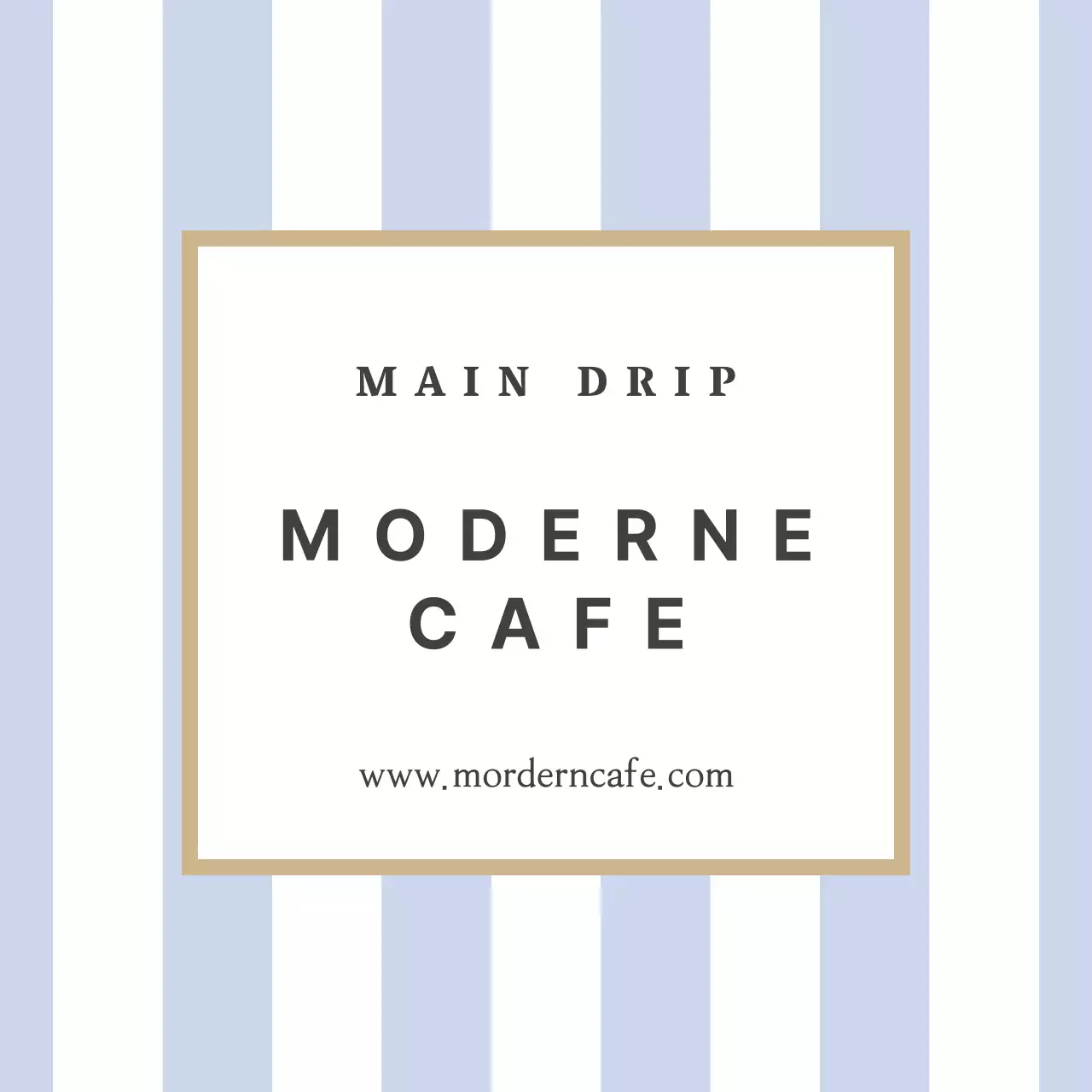 Café moderne