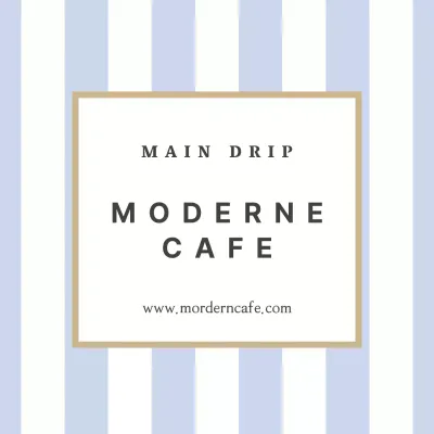 Café moderne