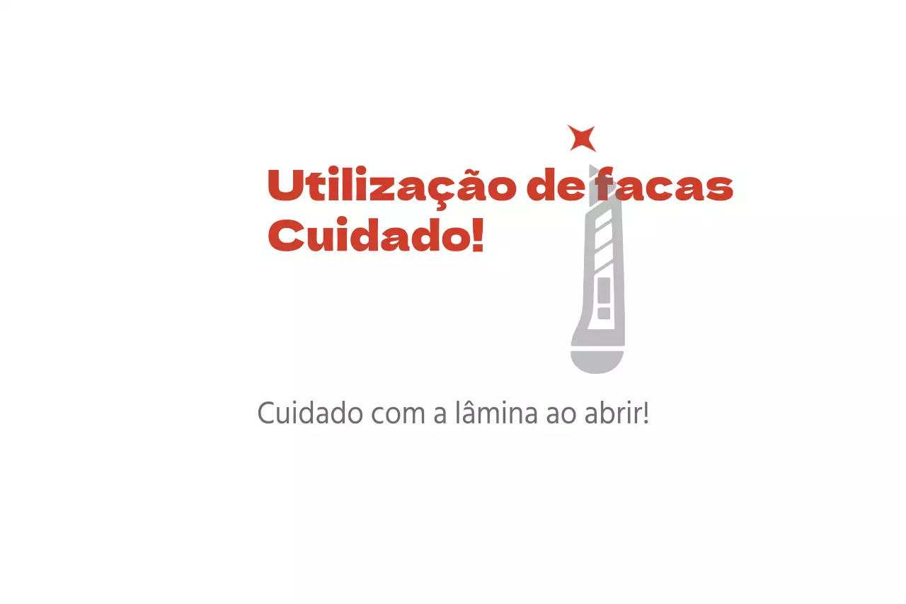 Cuidado com as facas