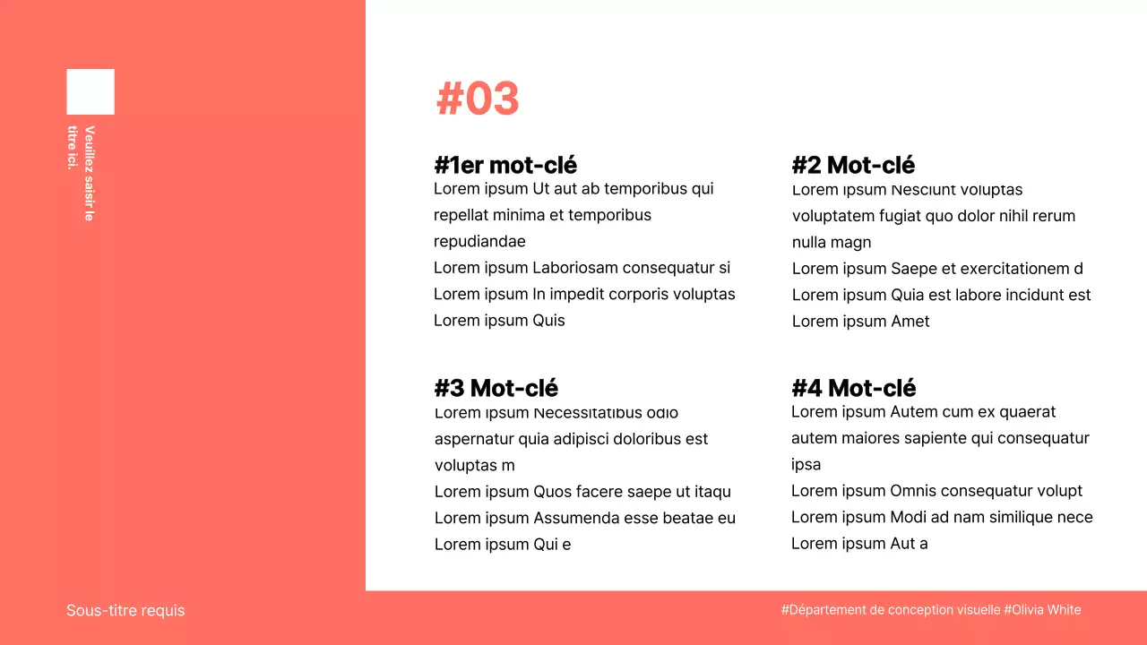 Puce de couleur, Corail