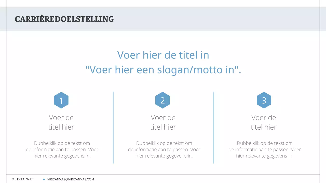 Een eenvoudige, minimalistische sollicitatiebrief in wit