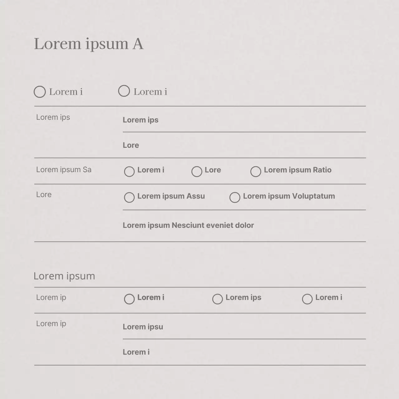 Une bijouterie sentimentale à Warm Grey