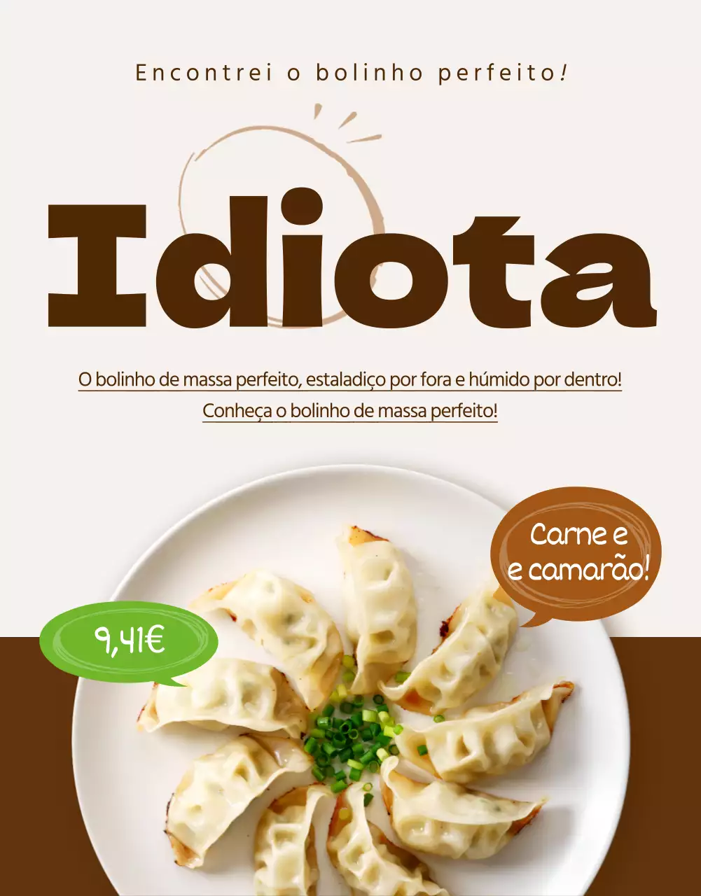 (Alimentação) bolinhos de massa