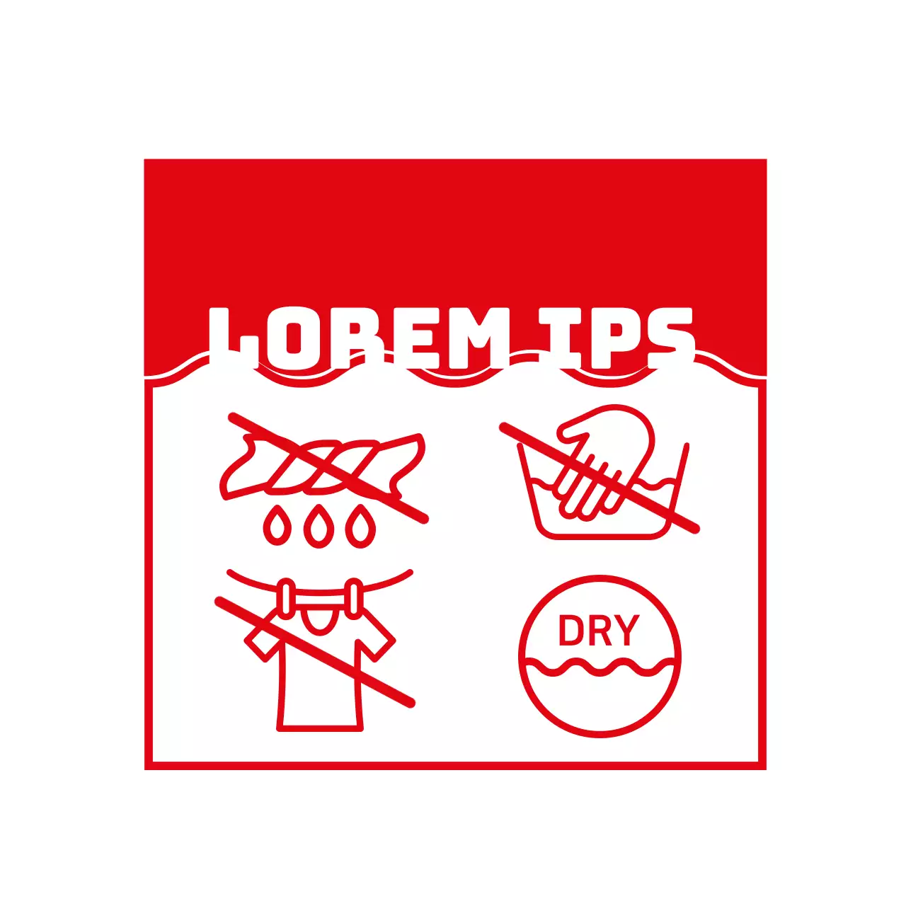 Voorzorgsmaatregelen bij het wassen