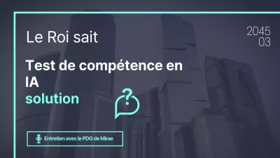Miniature YouVu carrée de couleur menthe du contenu d'un test de compétences en IA sur fond bleu marine
