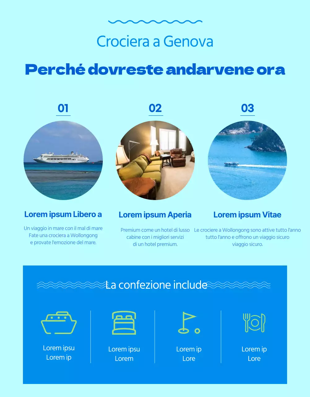 Crociera a Wollongong in colori freddi