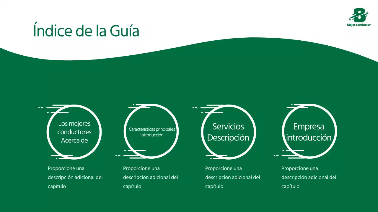 Guía de servicio verde, limpia y resistente