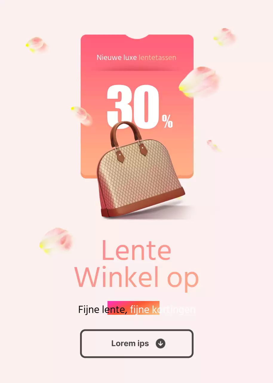 Winkelen voor de lente