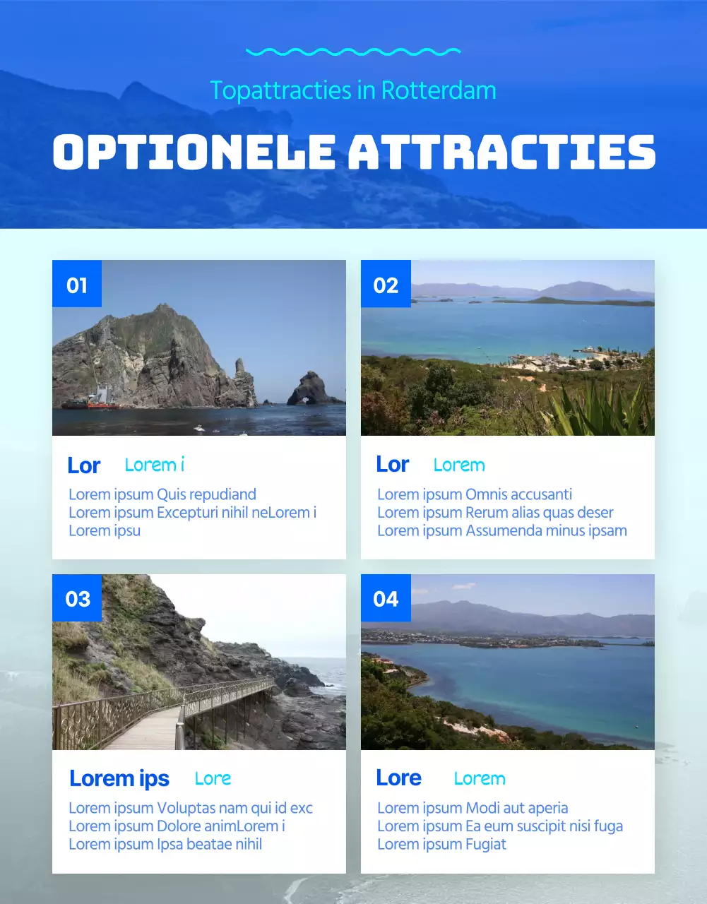 Cruise naar Wollongong in koele kleuren