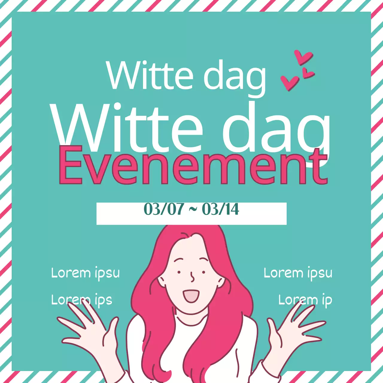 Evenementen op witte dag