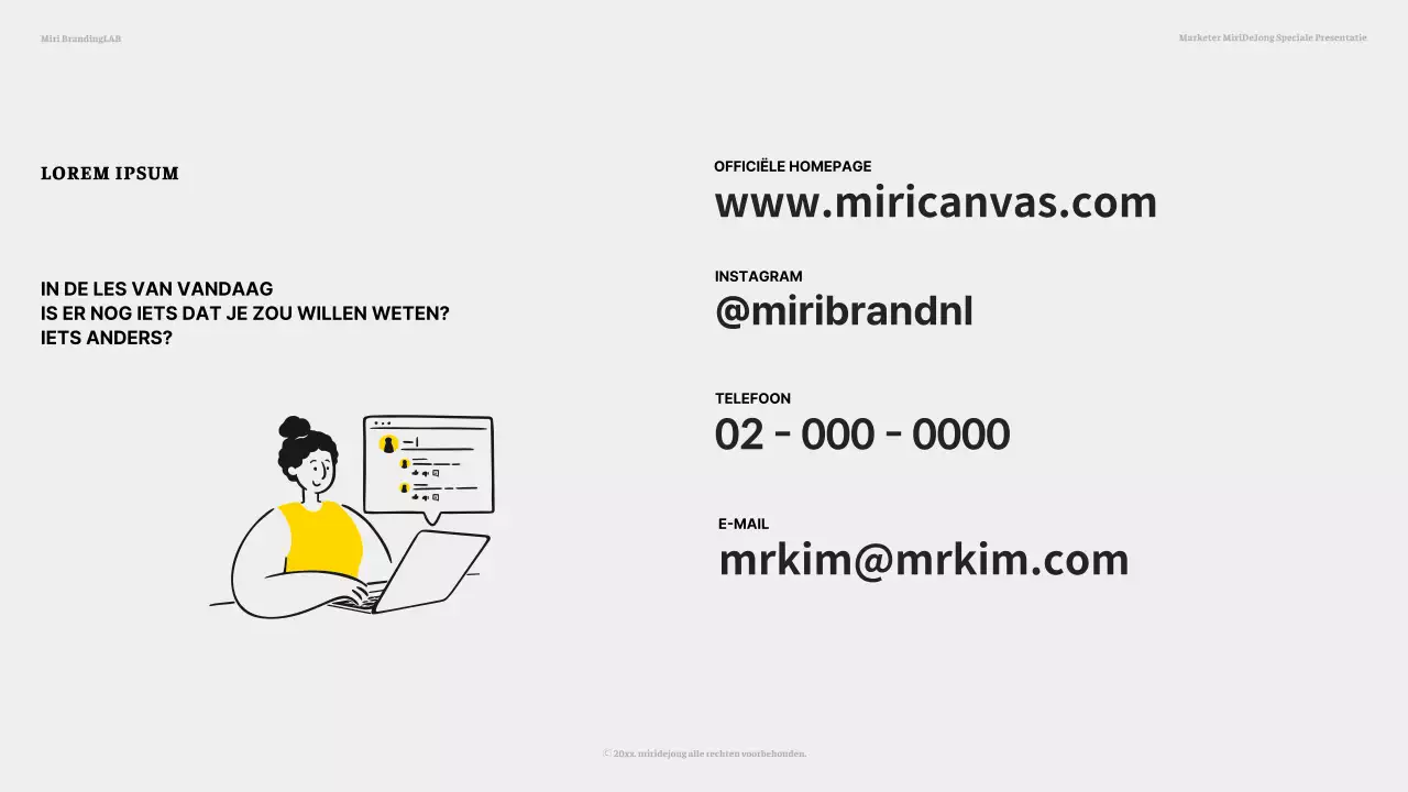 Lesmateriaal in gele en grijze tinten met eenvoudige illustraties