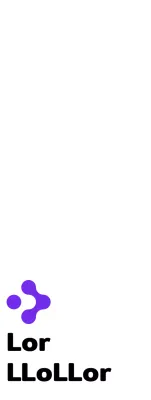 Saubere und einfache Firma Symbol Logo-Stil in lila und schwarz für Unternehmen Werbung