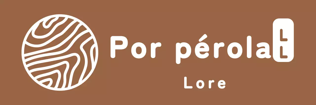 Símbolo de grão de madeira moderno e simples, estilo de logótipo em castanho e branco Para pessoal e experiências de carpintaria