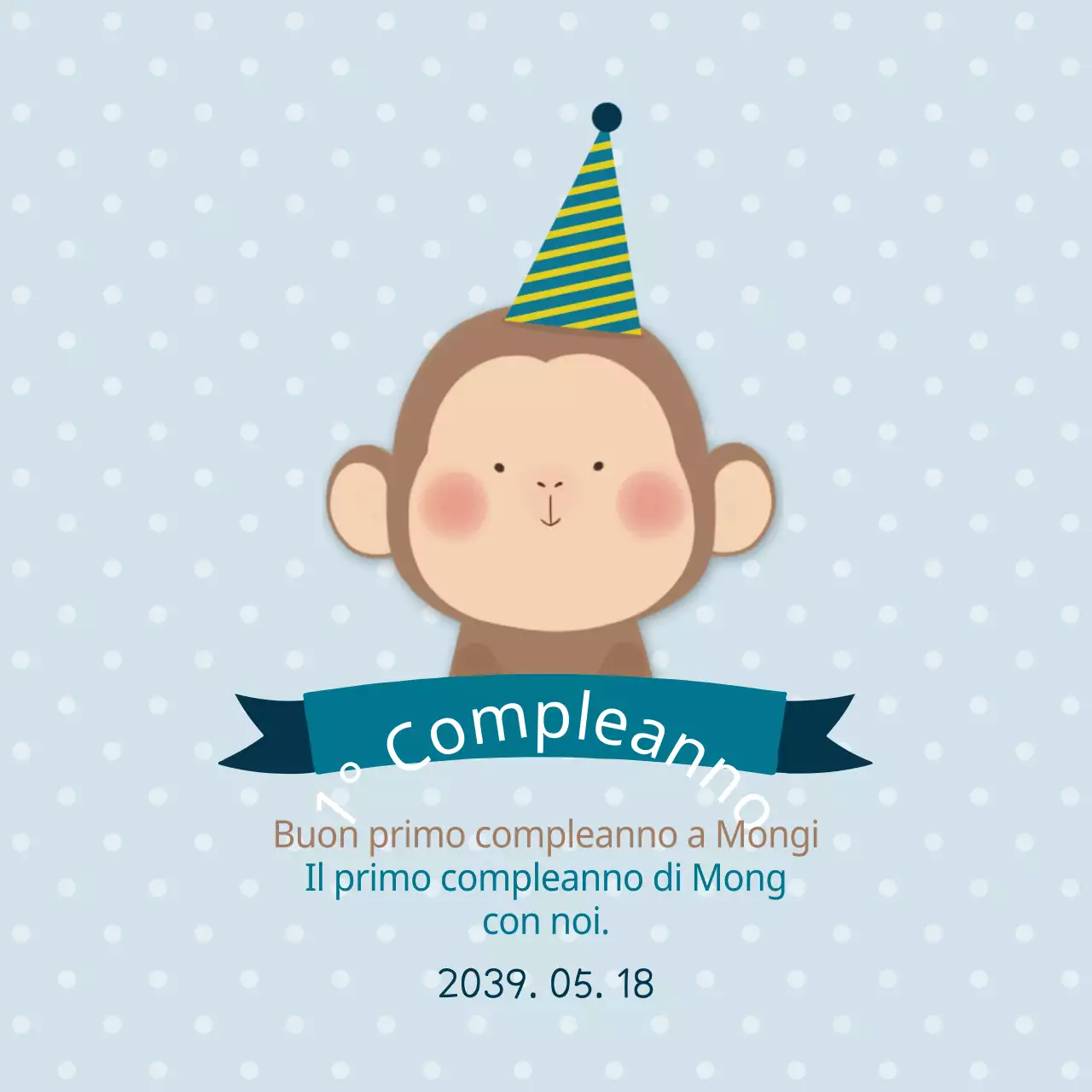 Il primo compleanno di Mong