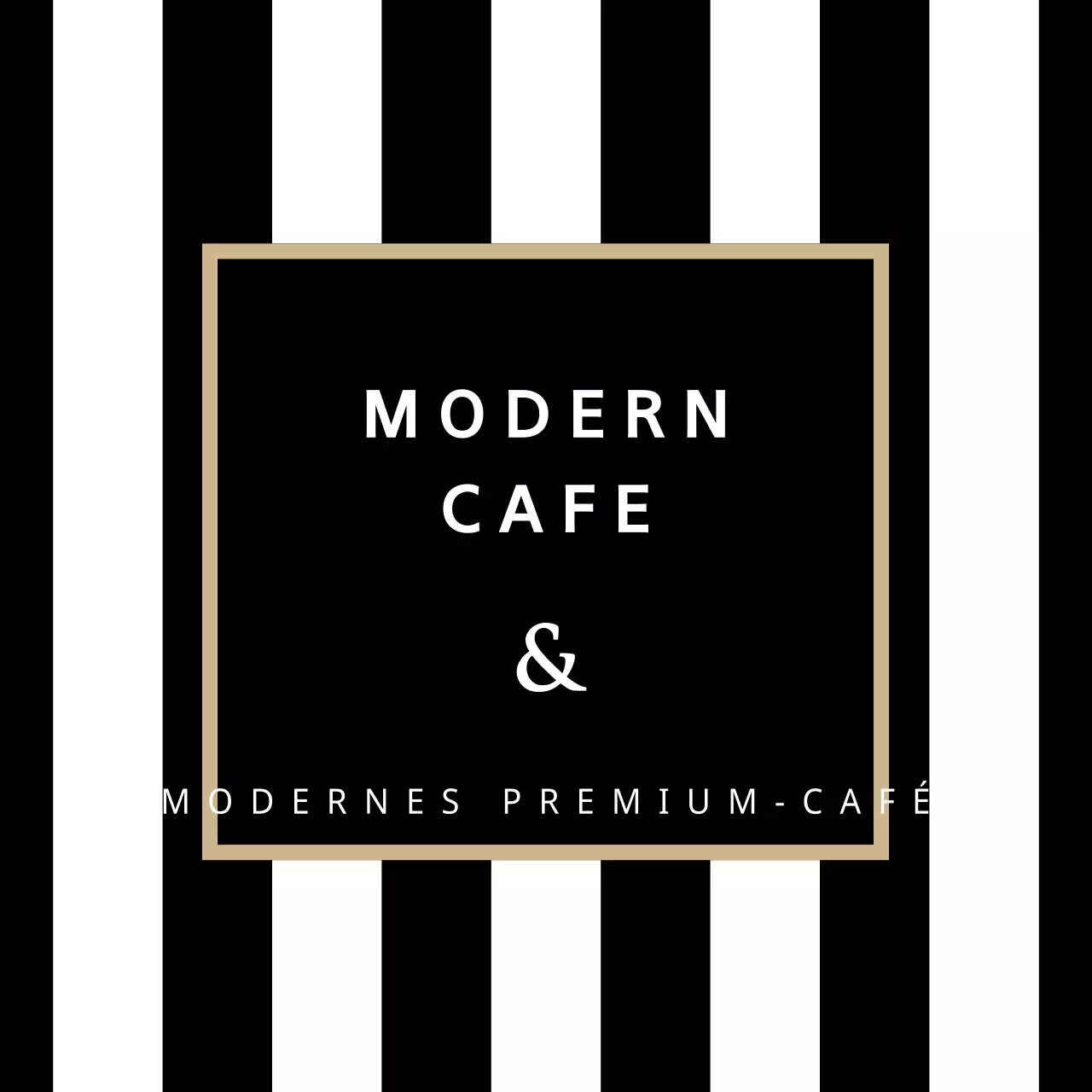Modernes Cafe