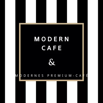 Modernes Cafe