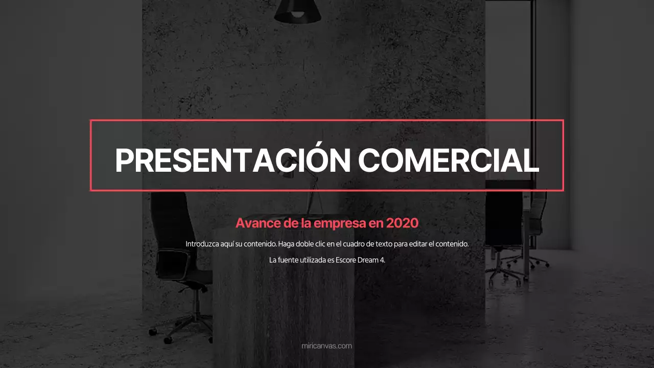 Presentaciones comerciales