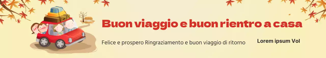Buon viaggio di ritorno
