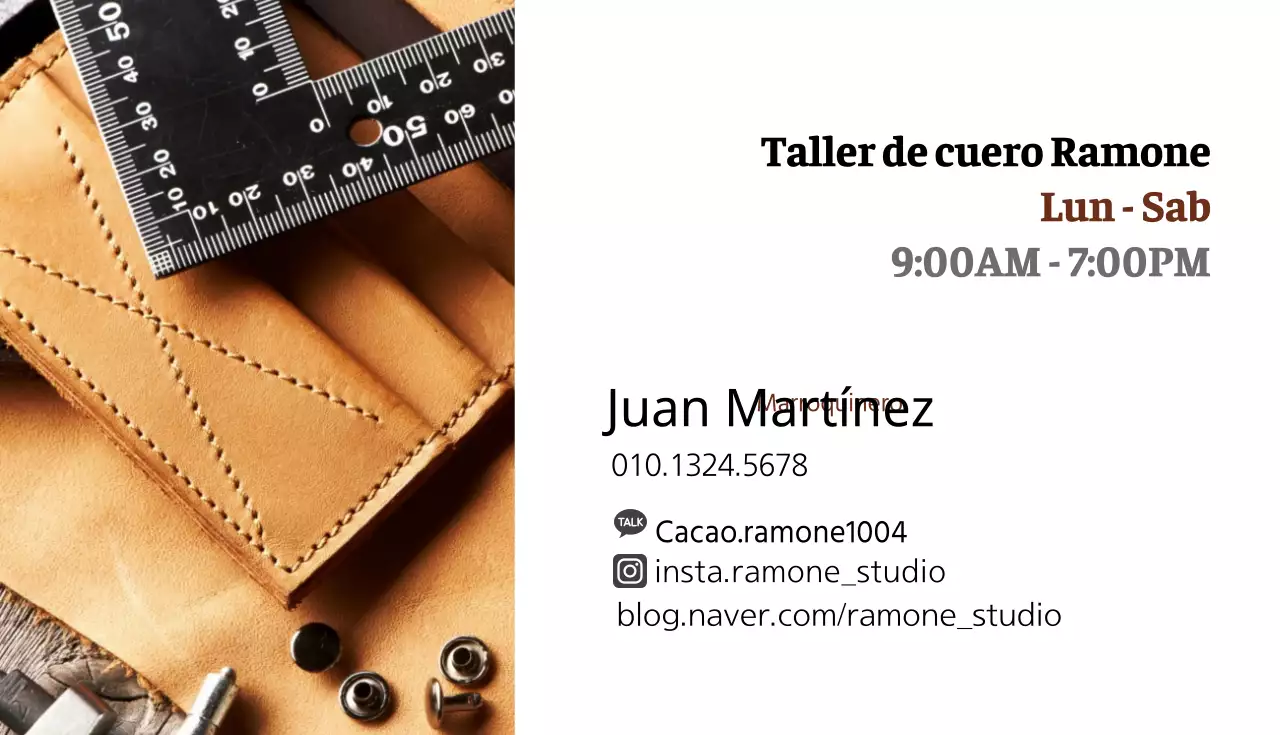 Taller de cuero