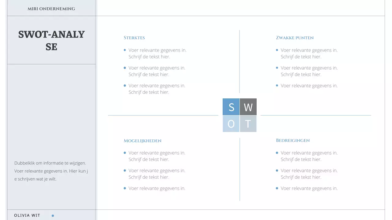Een eenvoudige, minimalistische sollicitatiebrief in wit