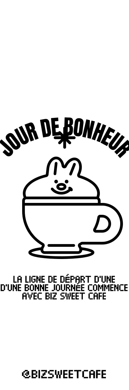 Crème fouettée en forme de lapin dans un mignon petit gobelet pour cafegoods