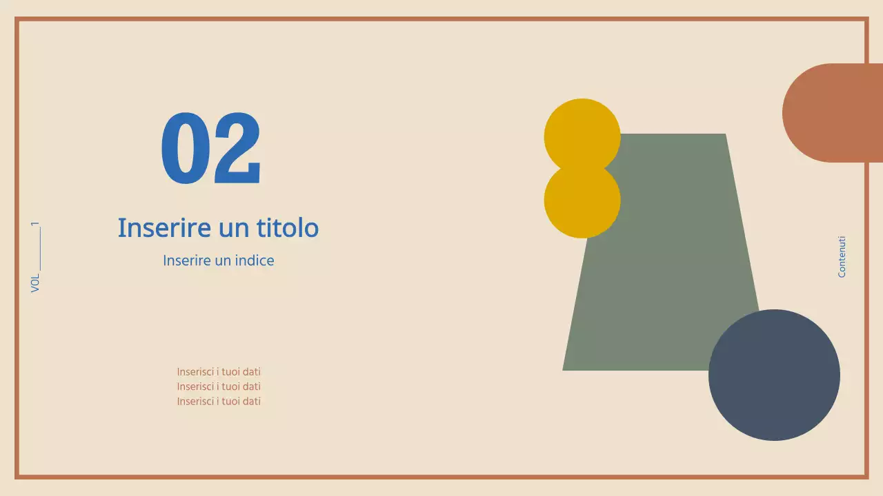 Presentazione delle forme