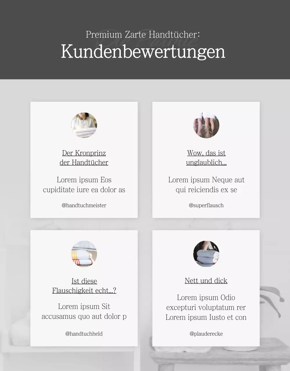 (Haushaltswaren)Bodle Handtuch