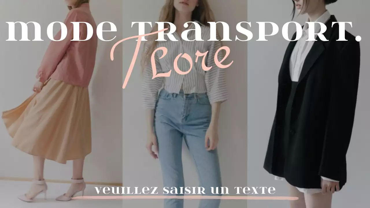 Mise en page photo Fashion Howl en gris corail rose