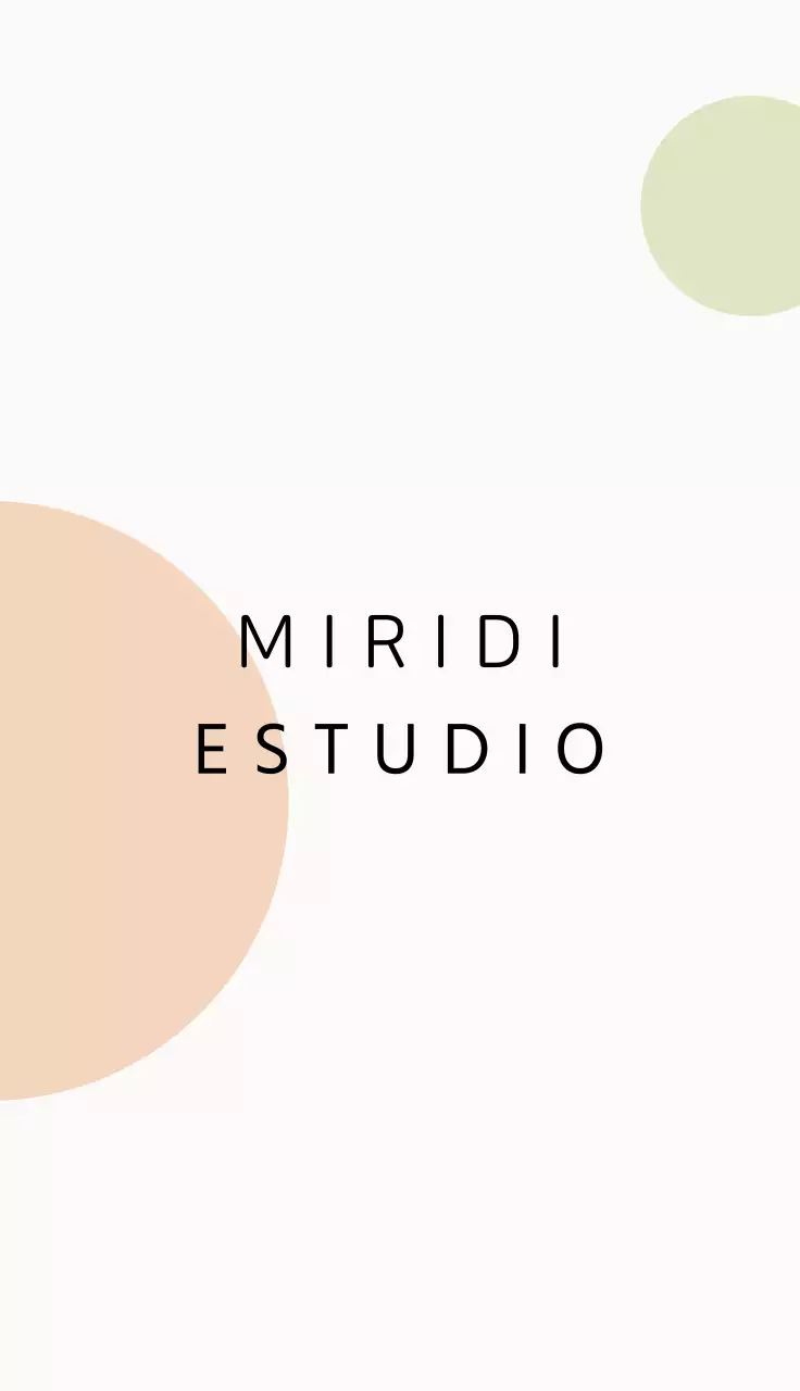 Estudio Beige Circle