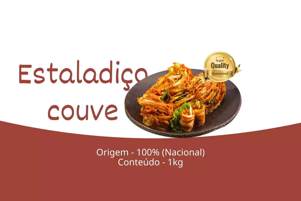 Kimchi de couve chinesa