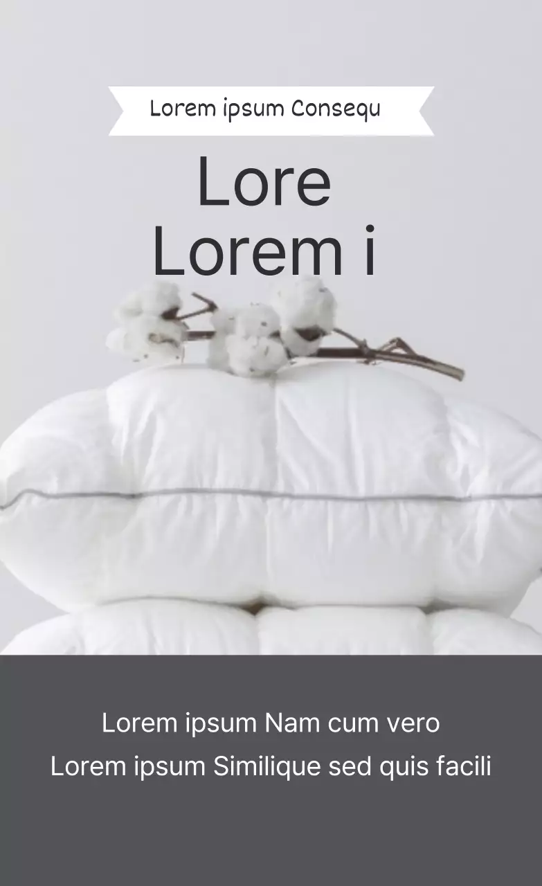 Liste de contrôle simple de la couette, avec photo, en gris