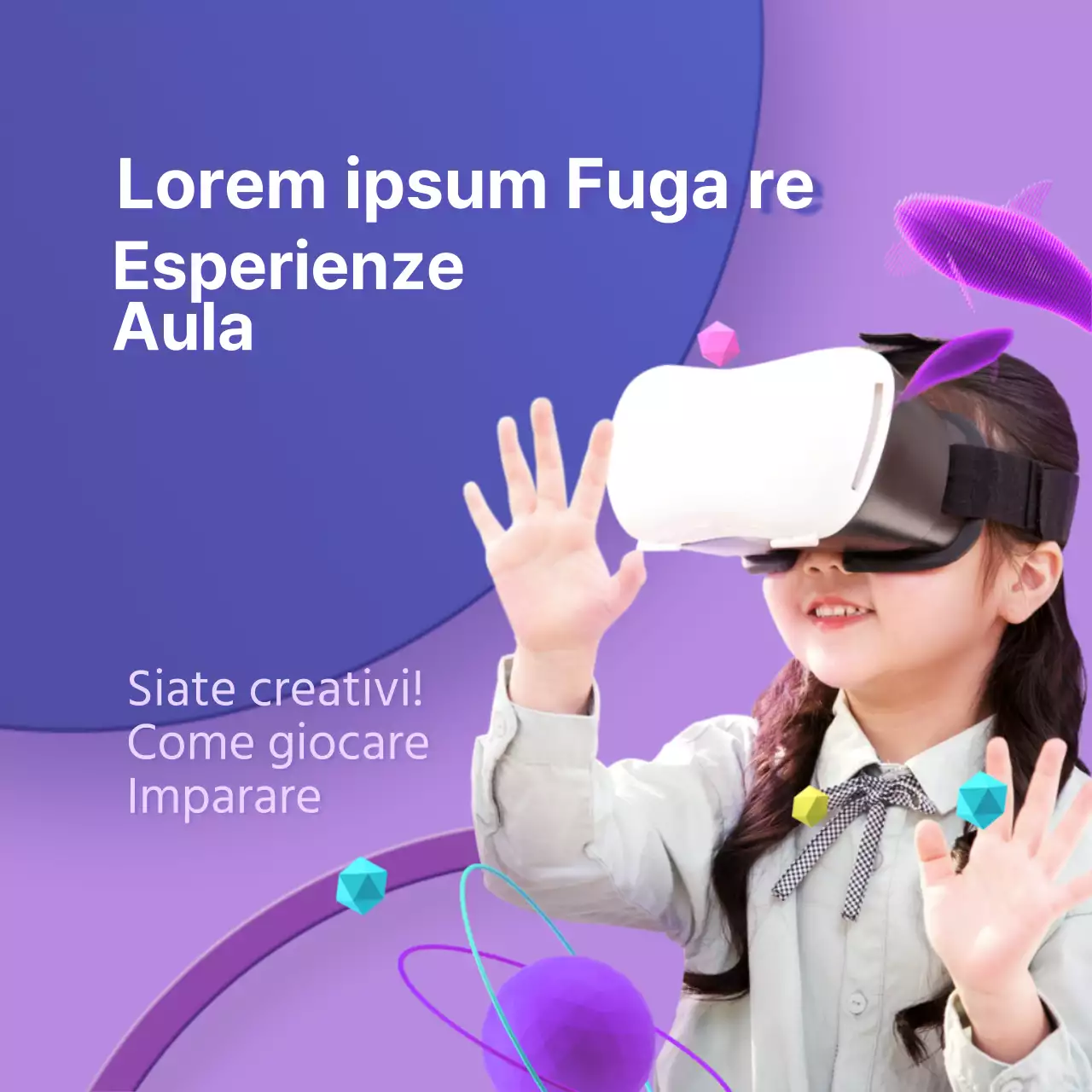 Un luogo di apprendimento divertente per i bambini