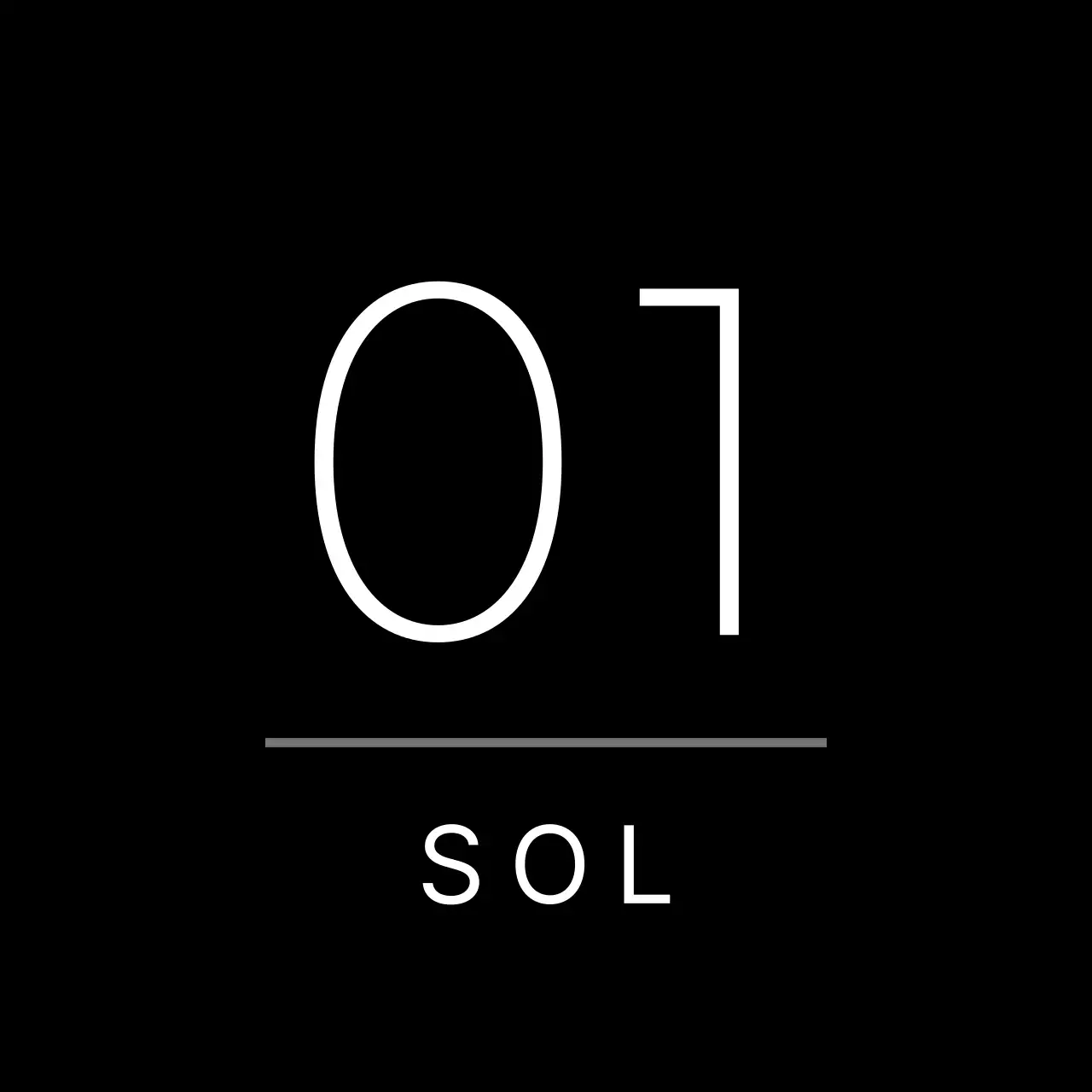 Signalisation simple en noir