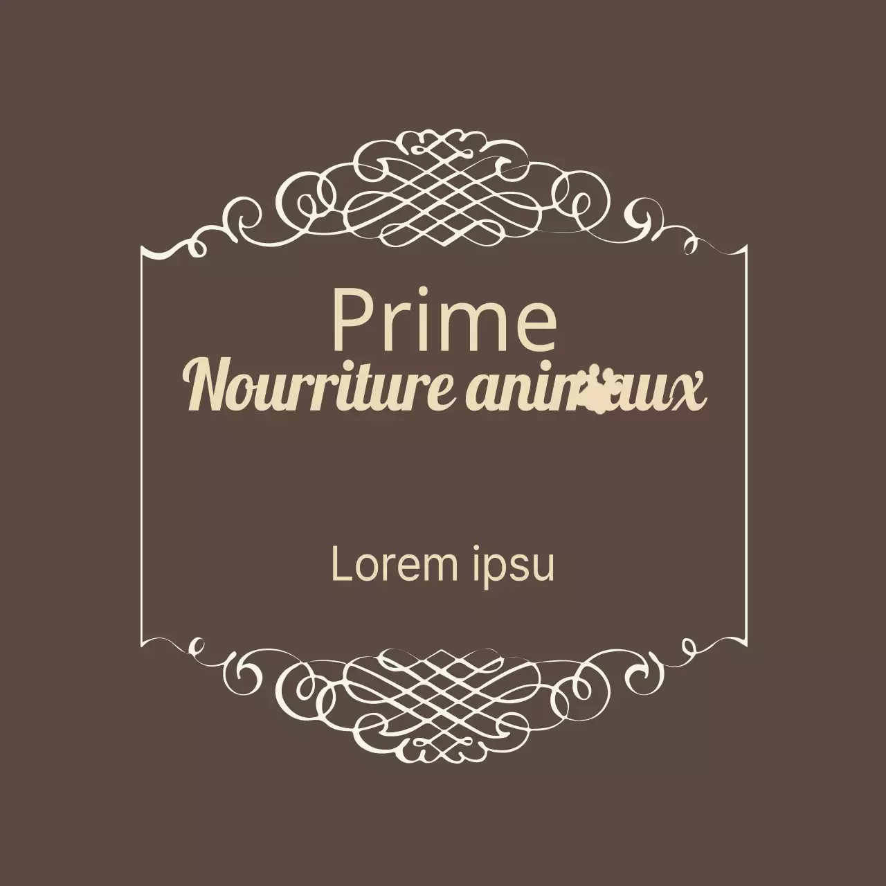 Aliments pour animaux