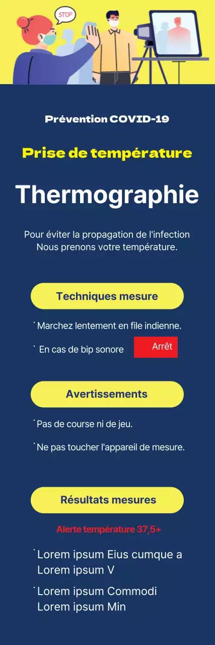 Navy Clean Illustrated Guide to Taking Your Temperature (en anglais seulement)