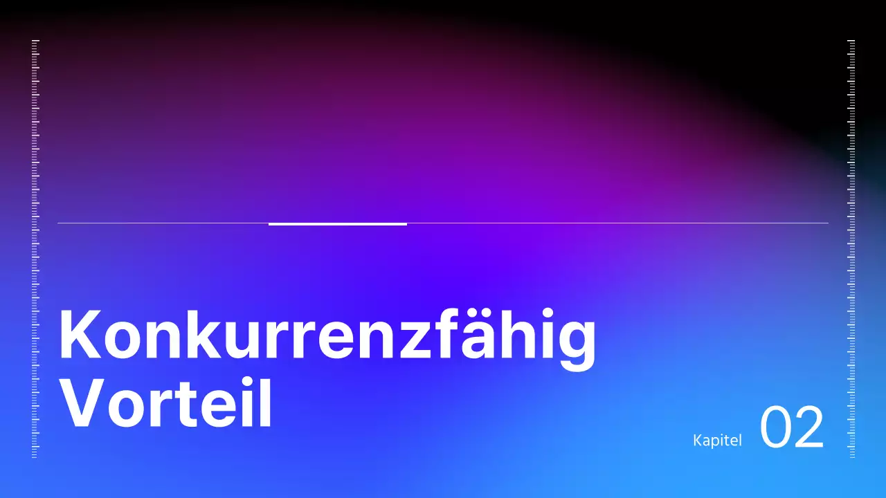 IR-Präsentation mit schwarzem, blauem und rotem Farbverlauf Geschäftskonzept