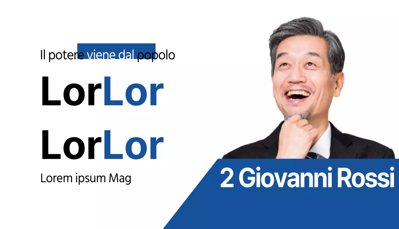 Biglietti da visita elettorali