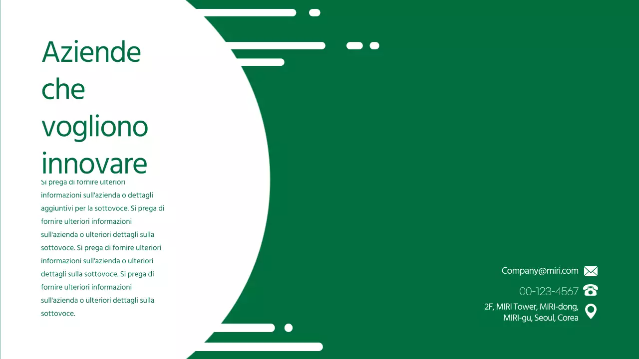 Guida al servizio verde, pulito e forte