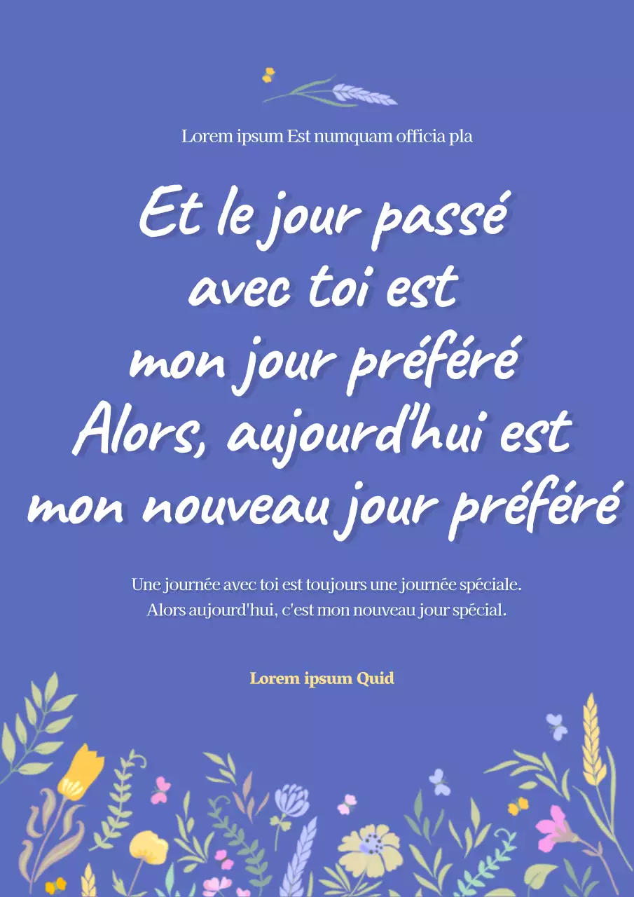 Bleu outremer Cute Text Highlighting English Quotes - Copy