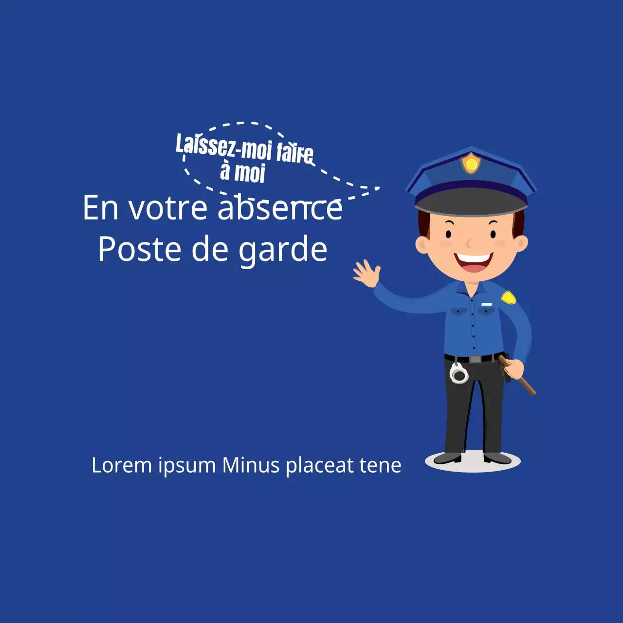 Gardiennage en votre absence